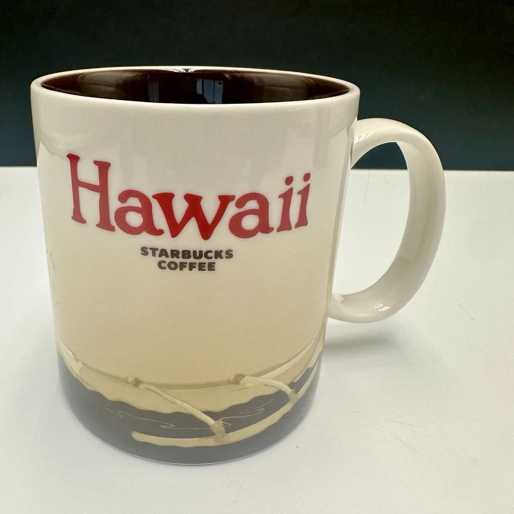 Starbucks Hawaii Ceramic Mug Island Souvenir Coffee Cup